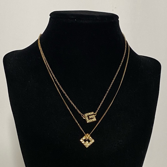 Givenchy Gold Plated Necklace Bundle (2) - Picture 1 of 13